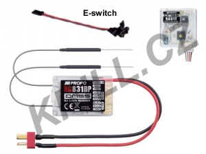 8 kanálový přijímač RG831BP 2,4 GHz DMSS