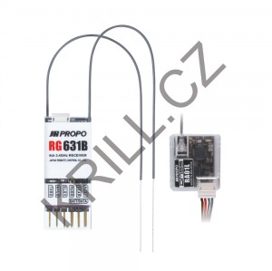 6 kanálový přijímač RG631B 2,4 GHz DMSS