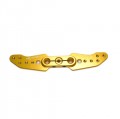 SEC servo páka 90 mm koncová ALU offset Grauner/JR 9.0 Gold