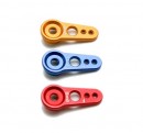 SEC servo páka D15mm ALU - V1 Hitec MODRÝ elox - 2050010-74